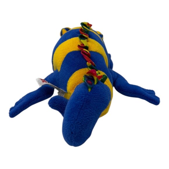 Ganz Webkinz CHAMELEON Yellow Blue 12 in Stuffed Animal Plush Toy NO CODE - Picture 3 of 9